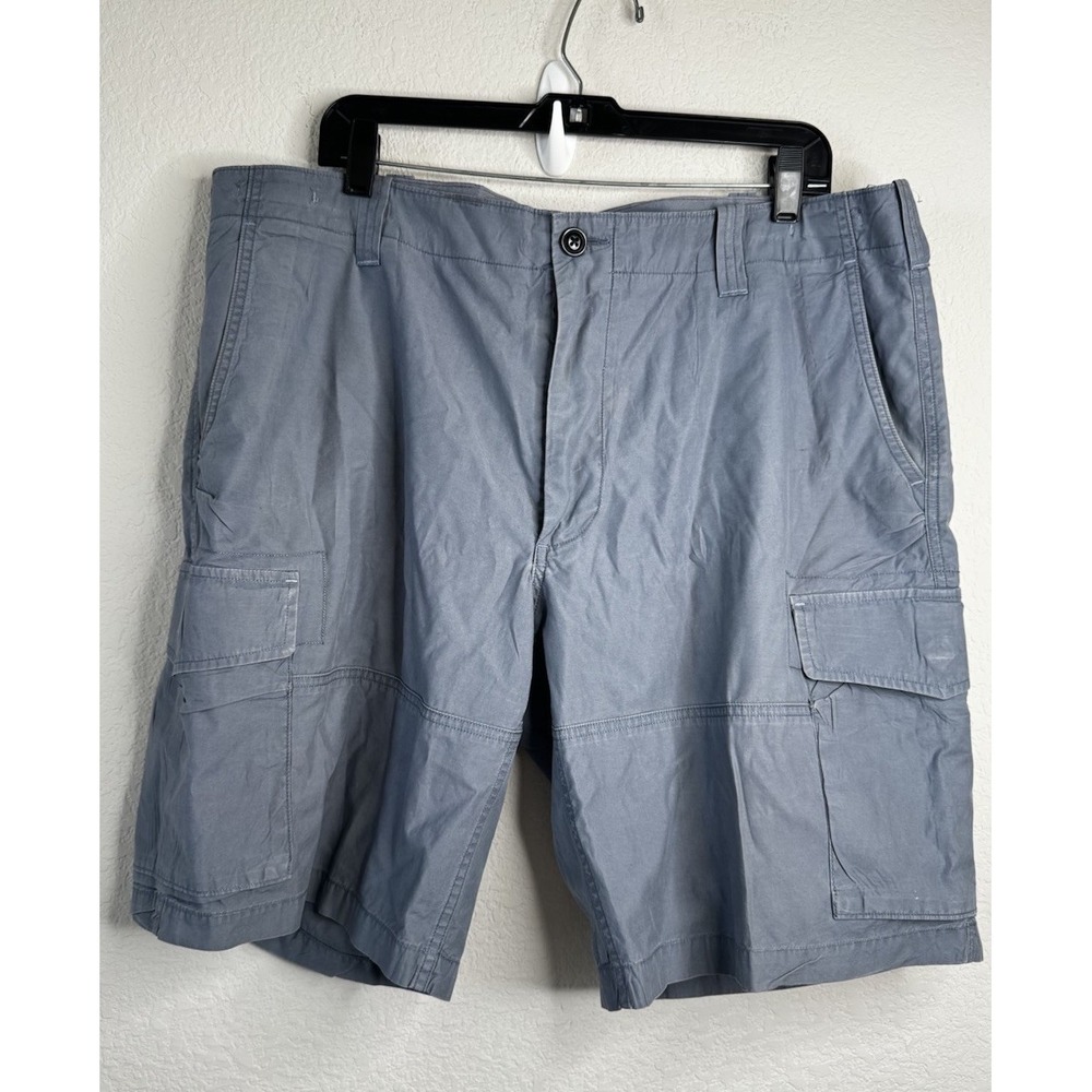 Polo Ralph Lauren Utility Canvas Cargo Shorts Mens 40‎ Drill Blue Classic Fit